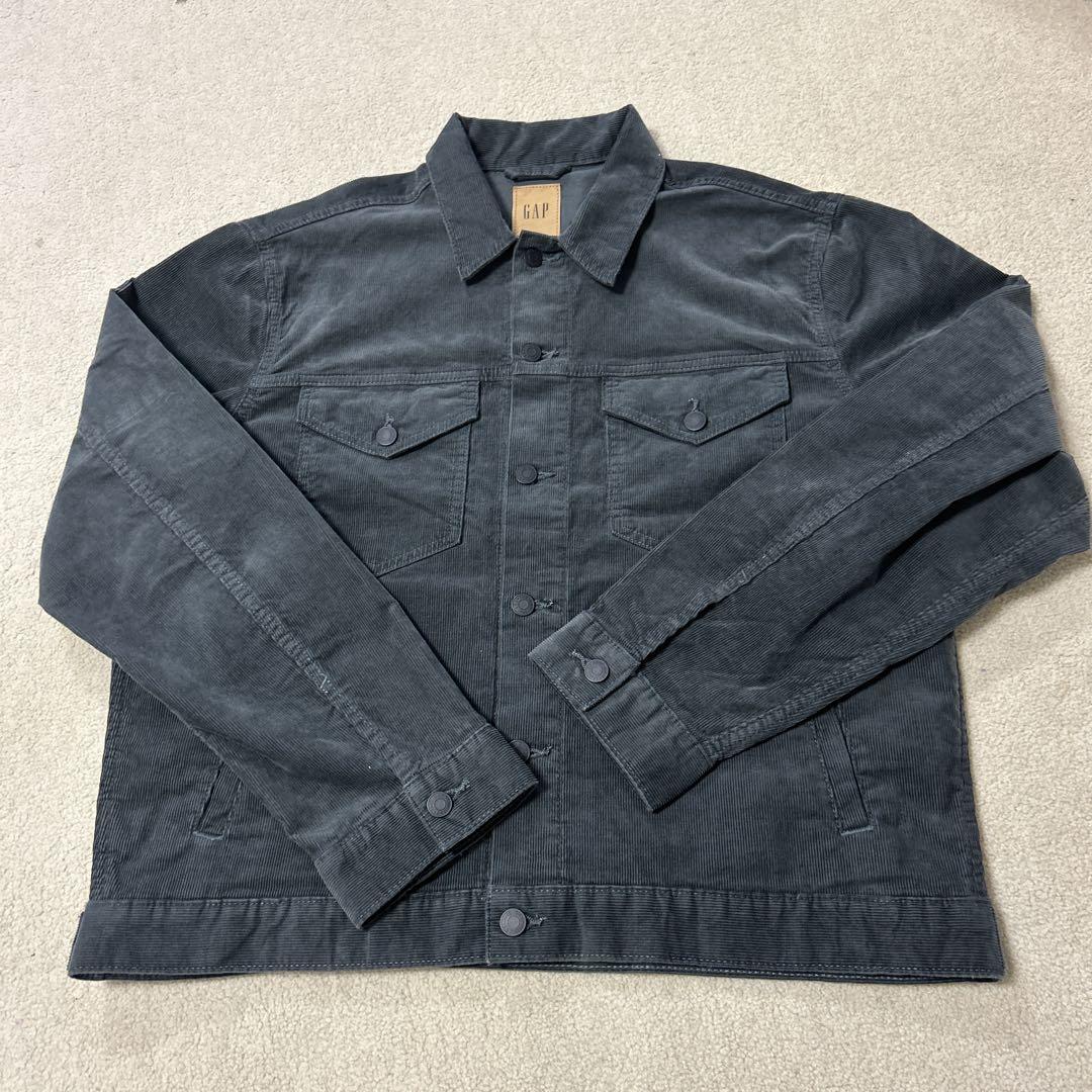 GAP ダークグレー コーデュロイジャケット Lサイズ