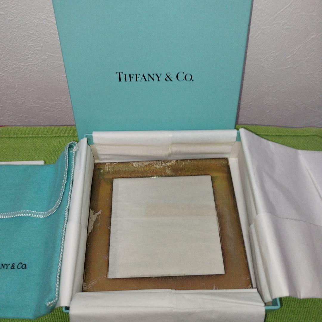 【未使用】Tiffany & Co. シルバー（銀）フォトフレー12.5角
