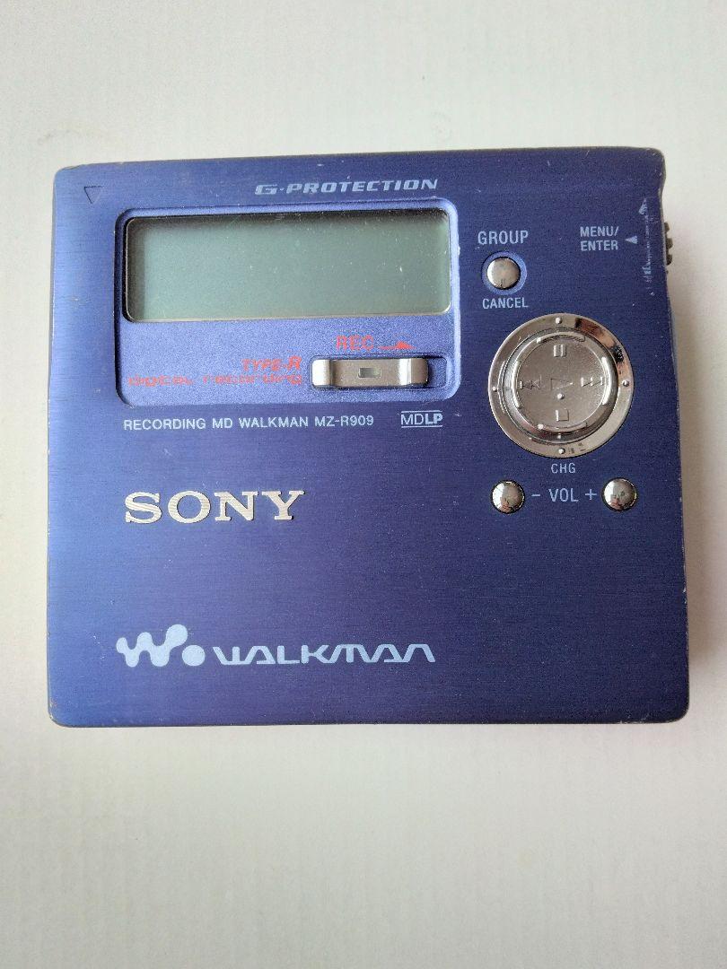 ◇◆◇ソニー SONY MDウォークマンMZ-R909 動作品◇◆◇