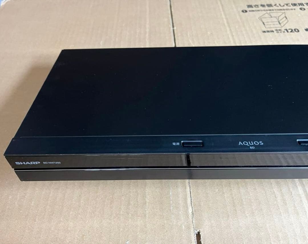 SHARP AQUOS BD-NW1200 ブルーレイレコーダ HDD1TB SHARP AQUOS BD-NW1200 ブルーレイレコーダ HDD1TB