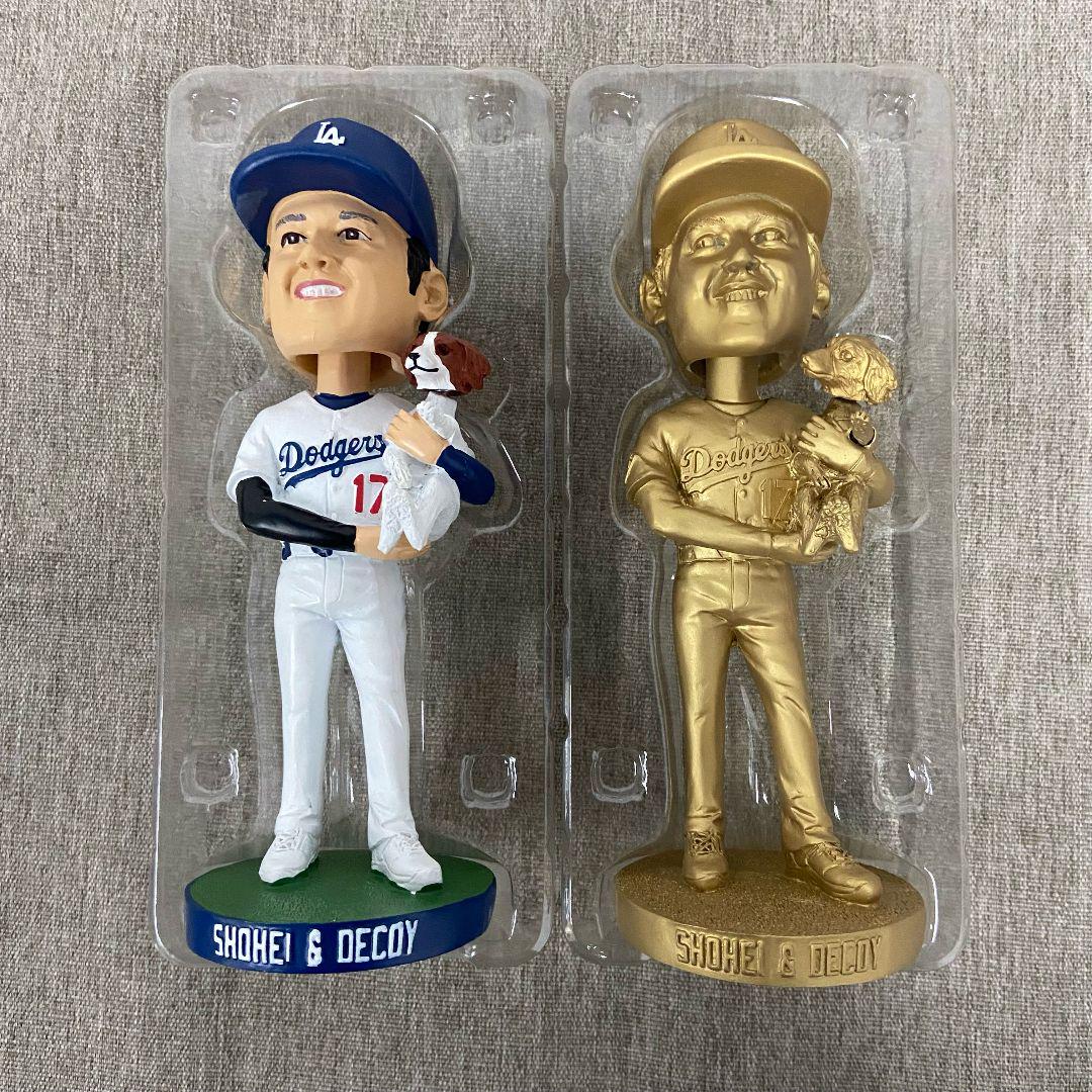 限定品金色 大谷翔平 デコピン バブルヘッド +大谷翔平 デコピン ボブルヘッド 限定品金色 大谷翔平 デコピン バブルヘッド +大谷翔平 デコピン