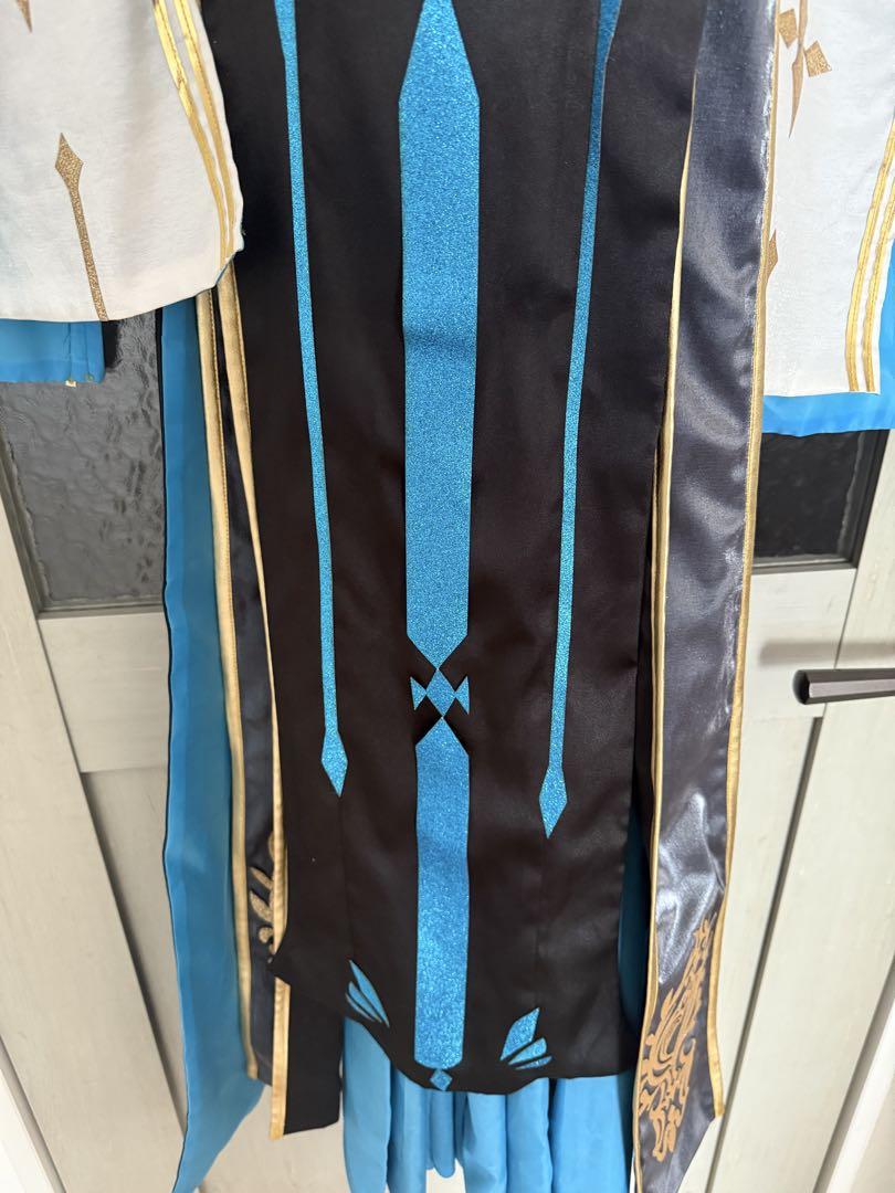 FGO モルガン　冬の女王　コスプレ　衣装 ウィッグ　王冠付き　フルセット