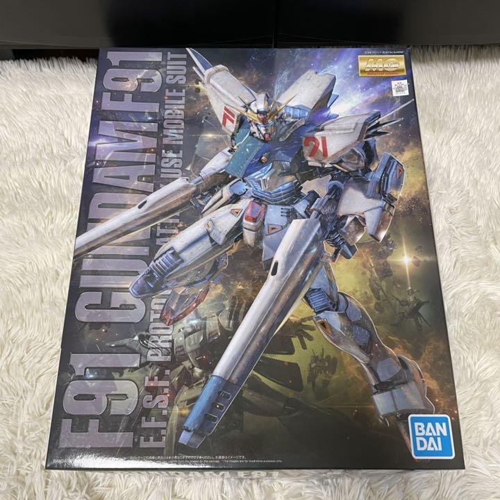 ガンプラ MG 1 100 F91 ver2.0 ハンマハンマ 2点セット