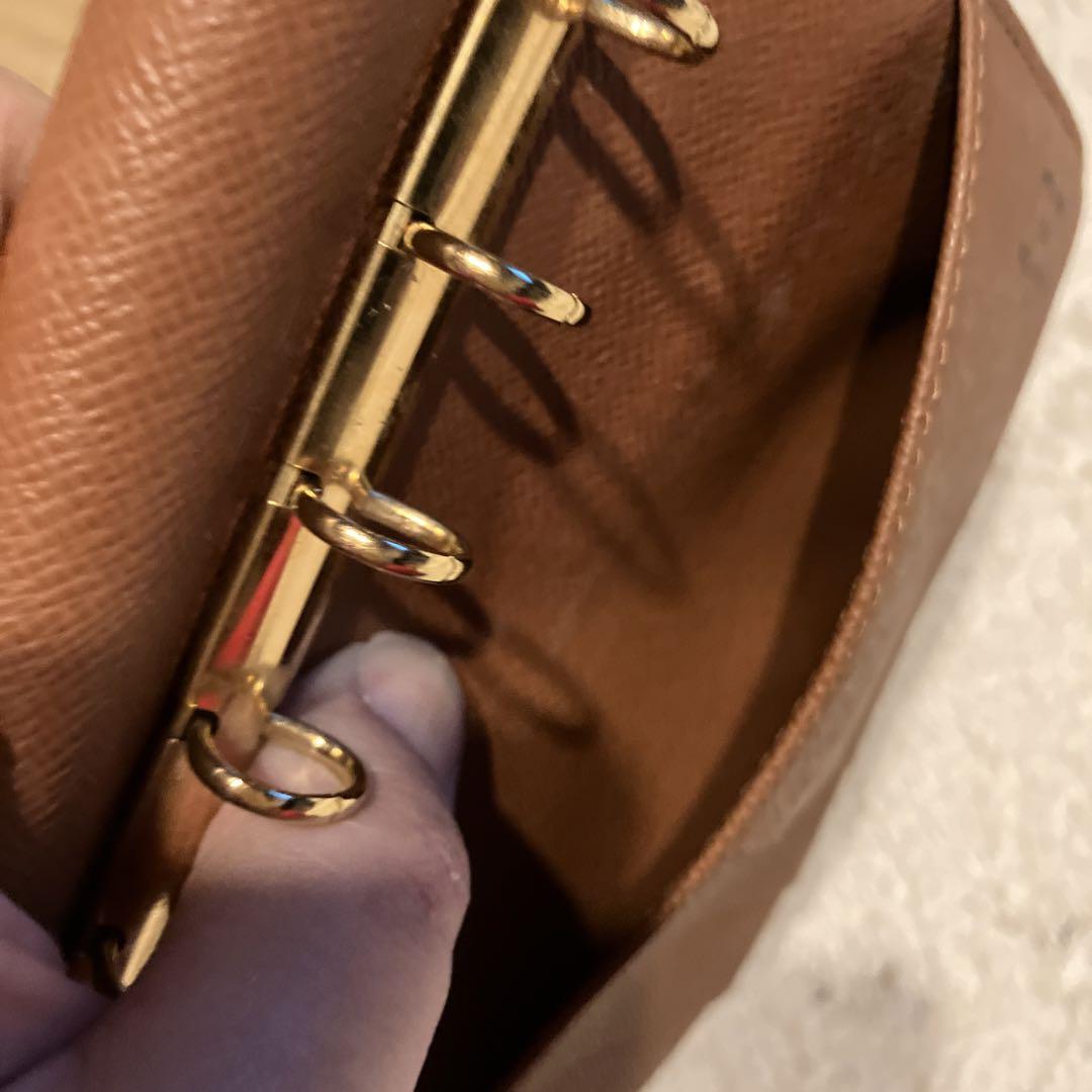 LOUIS VUITTON モノグラム レザー手帳カバー