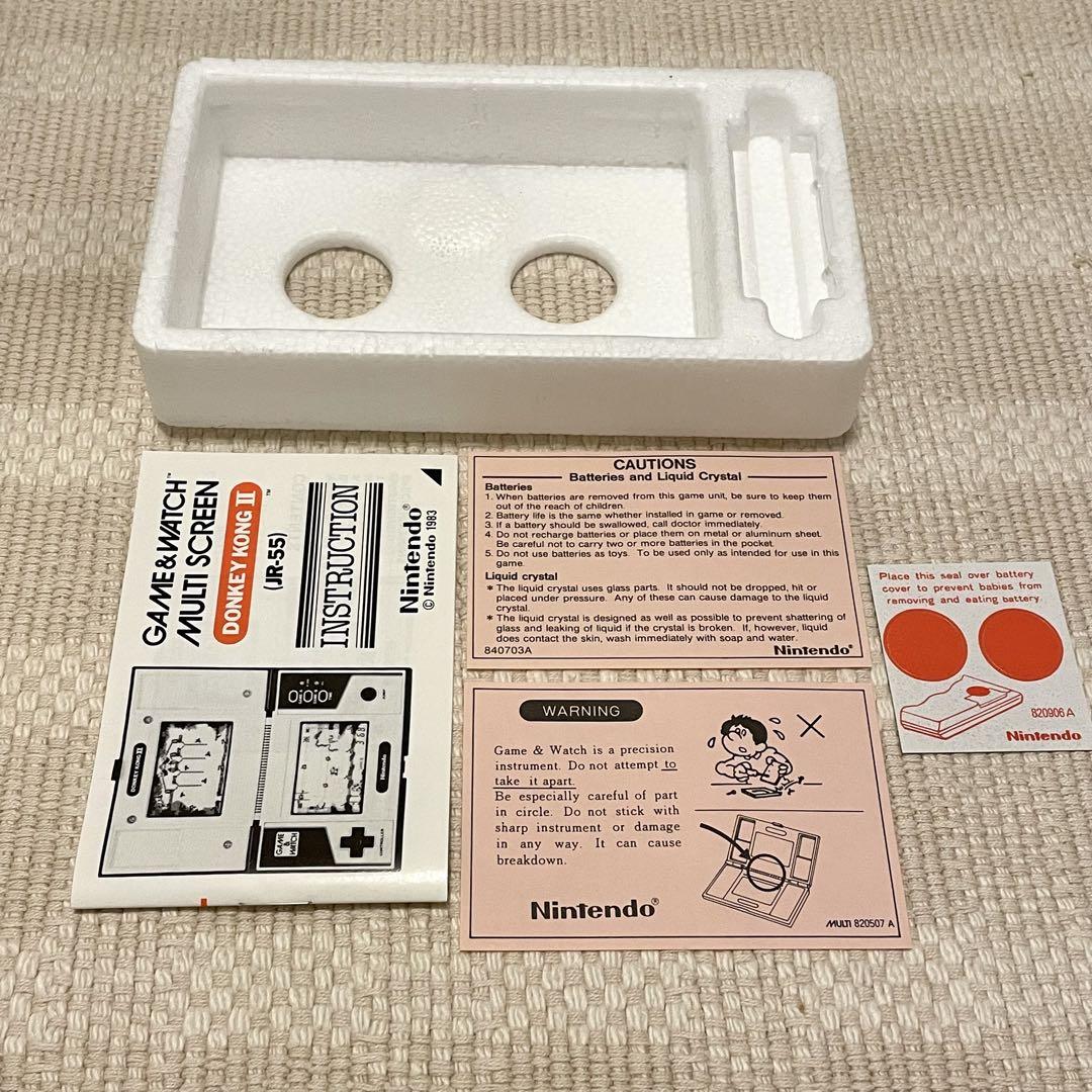 GAME&WATCH / DONKEY KONGⅡ JR-55(北米版) - メルカリ