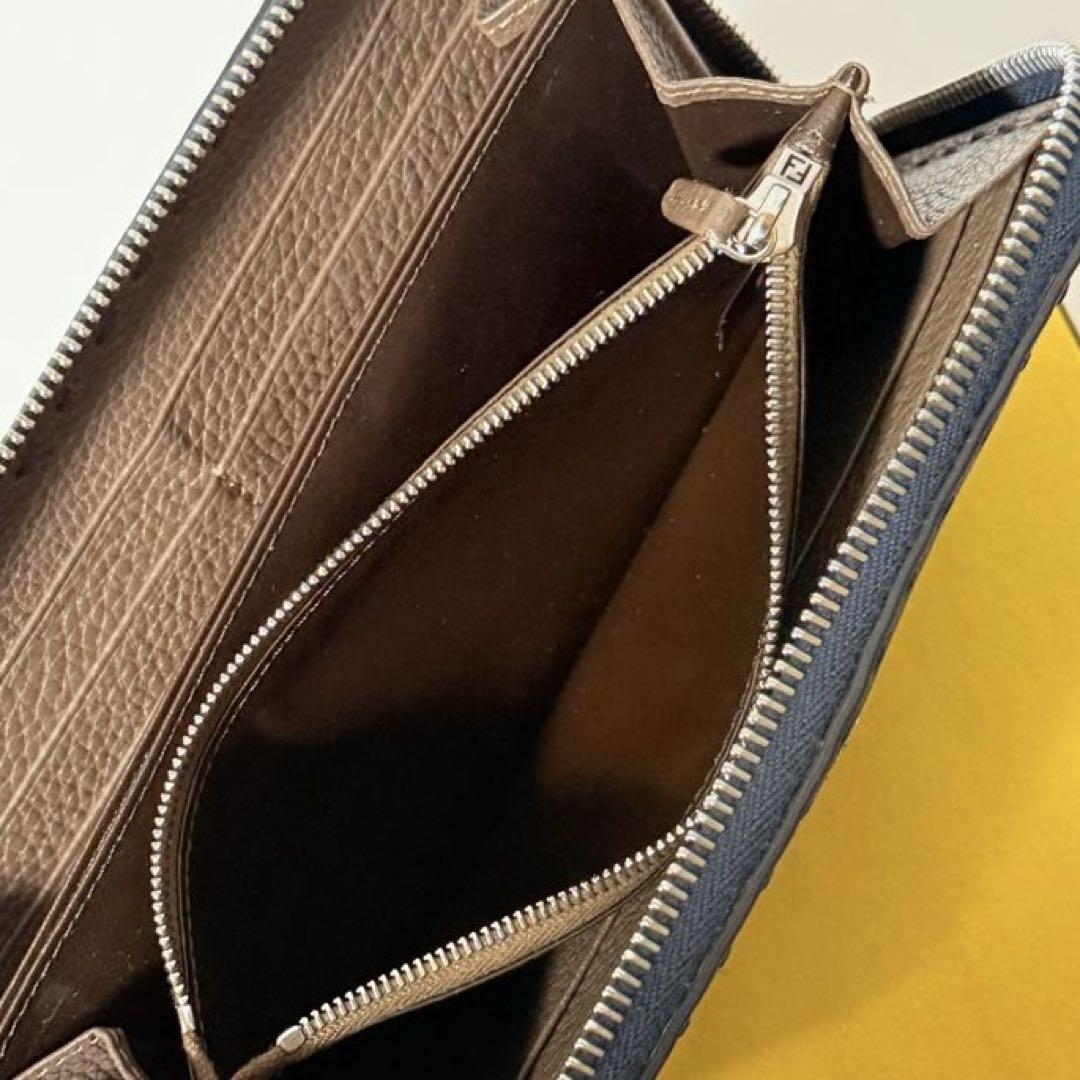 ⭐️新品未使用⭐️　FENDI　フェンディ　セレリア　長財布　レザー　ロゴ金具