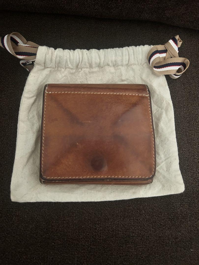 IL BISONTE 三つ折り財布ヌメ高 品質
