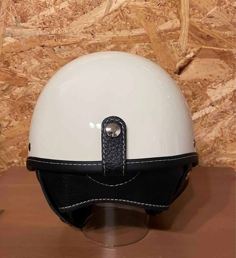 ハーフヘルメット ショーティー XL ホワイト 検ハーレー bell