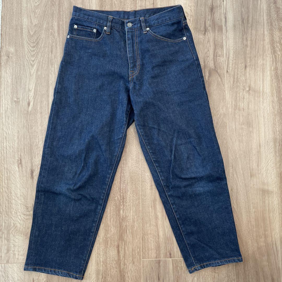 muji labo ジャパンデニムワイドクロップドパンツ 26 ムジラボ muji labo ジャパンデニムワイドクロップドパンツ 26 ムジラボ
