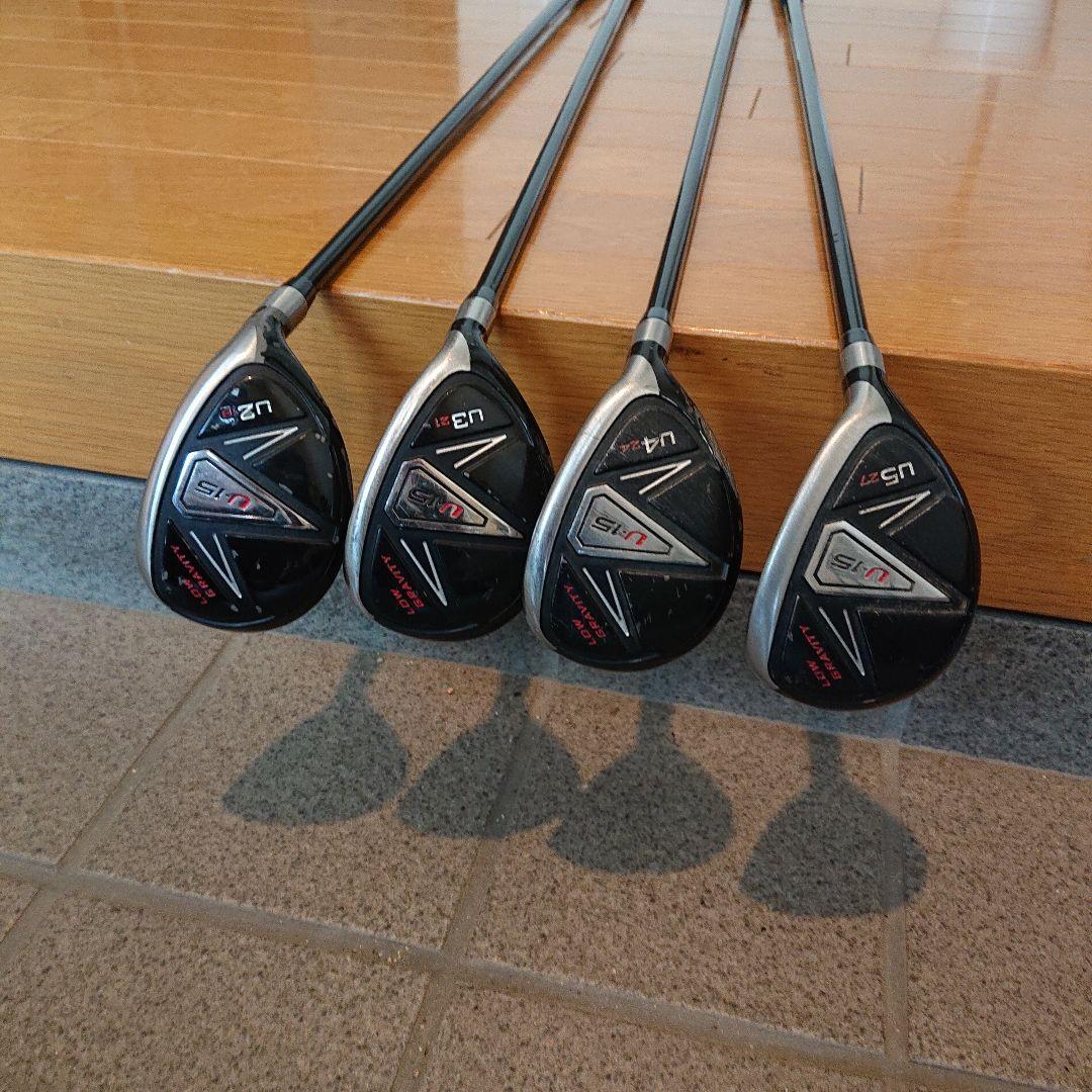 ユーティリティクラブ 4本セット