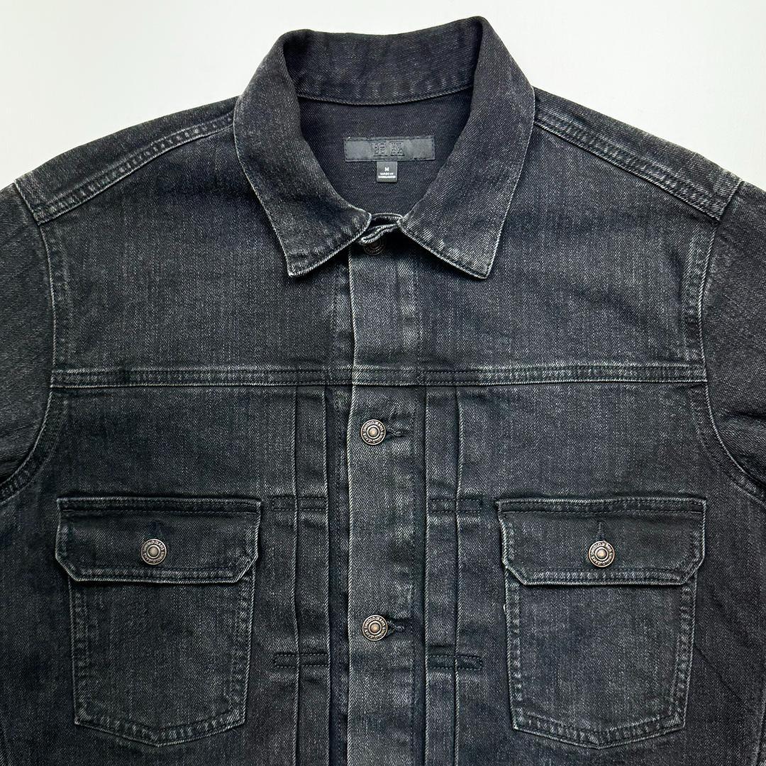 UNIQLO ブラックデニム　2nd ユニクロ Gジャン セカンド 2nd 黒 デニムジャケット ブラック