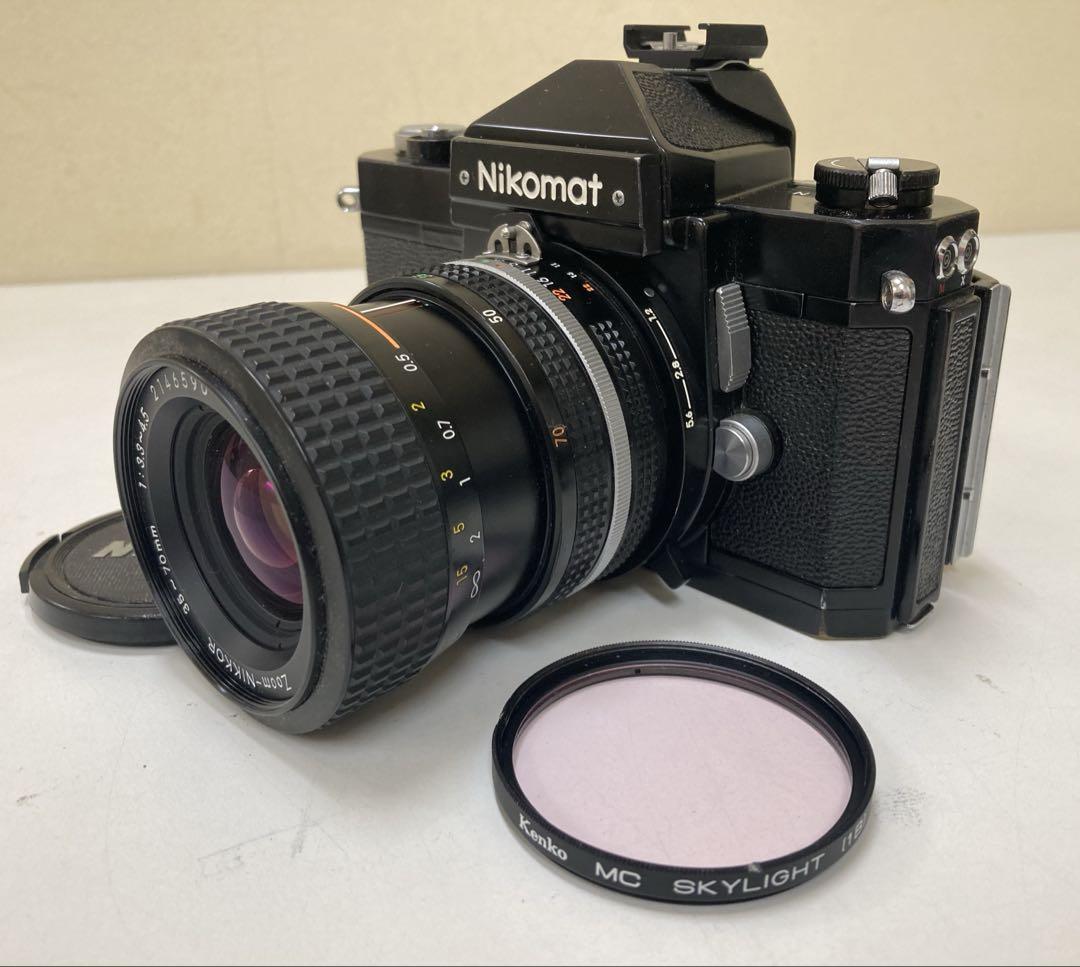 NIKON ニコマート FTN 35-70mm 1:3.3~4.5 黒