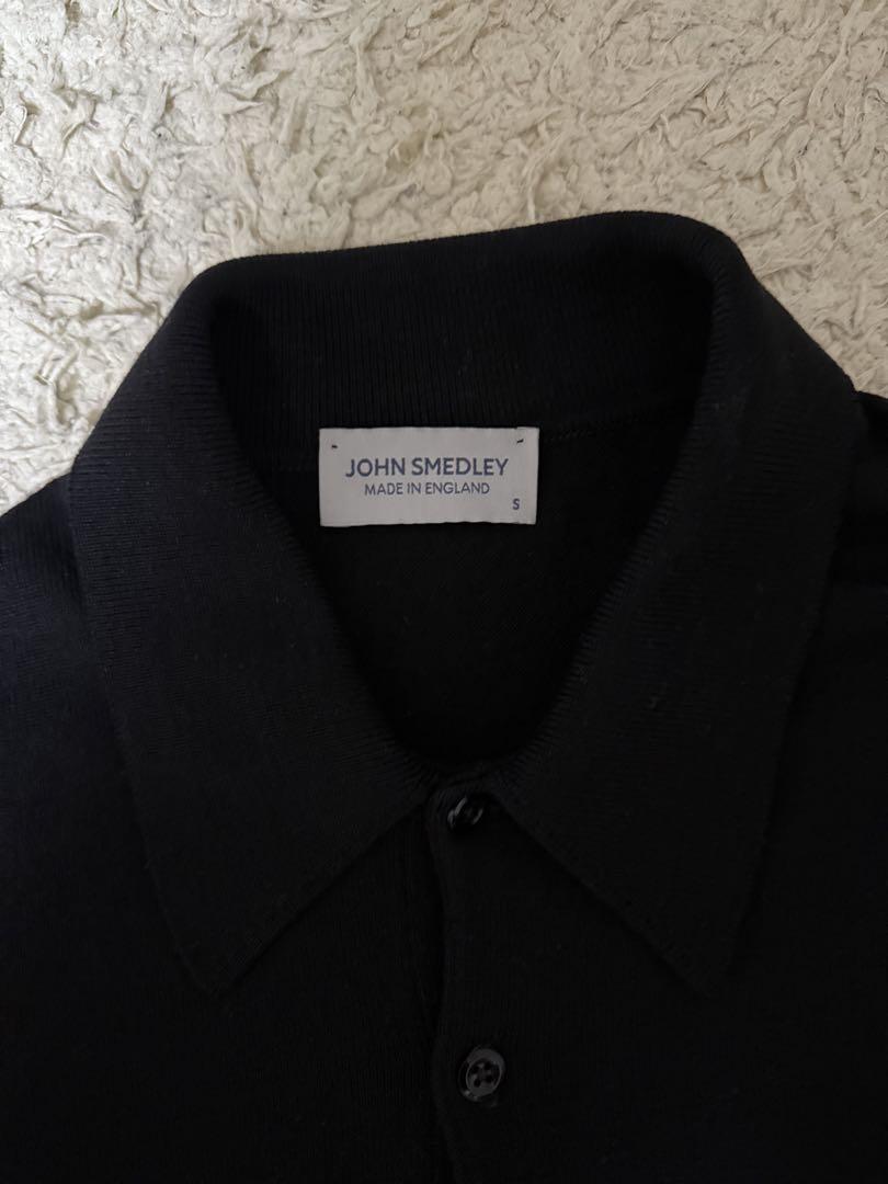 JOHN SMEDLEY　Long Sleeve Polo Shirt