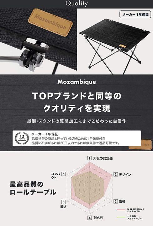 キャンプ テーブル ロールテーブル アウトドア 折りたたみ 軽量 アルミ製
