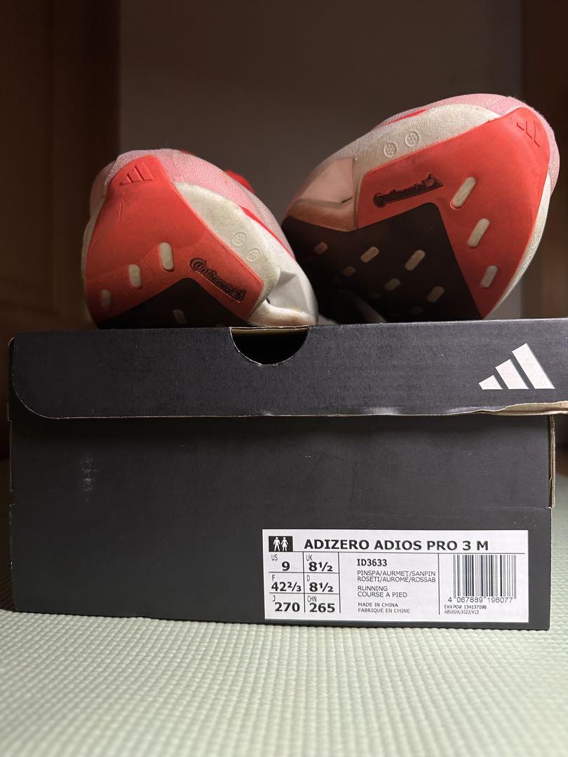adidas adizero アディオスプロ 3 27.0cm