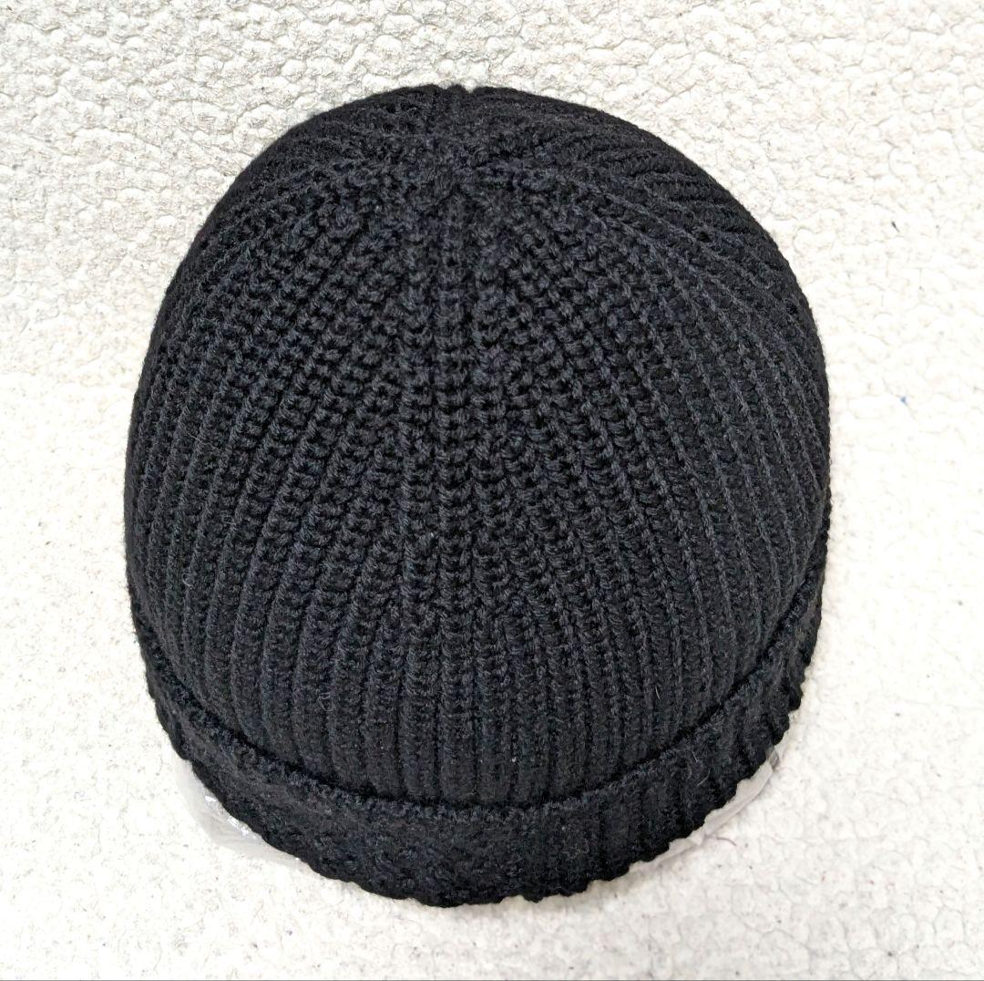 LOUIS VUITTON ルイヴィトンブラック編み込みリブニットビーニー