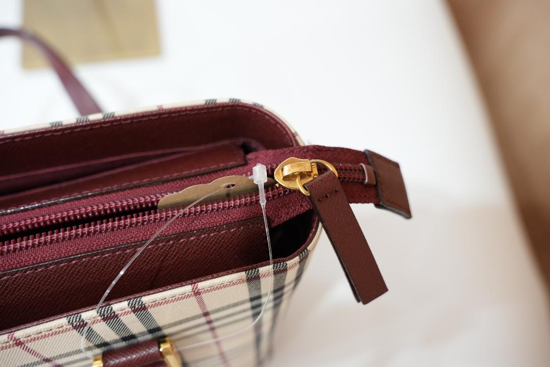 極美品Burberryバーバリー チェック トートバッグ ショルダー