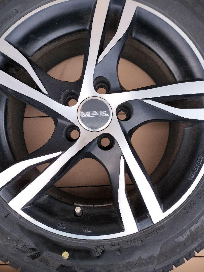 MAK 16インチ ホイール＋スタッドレスタイヤセット　輸入車用