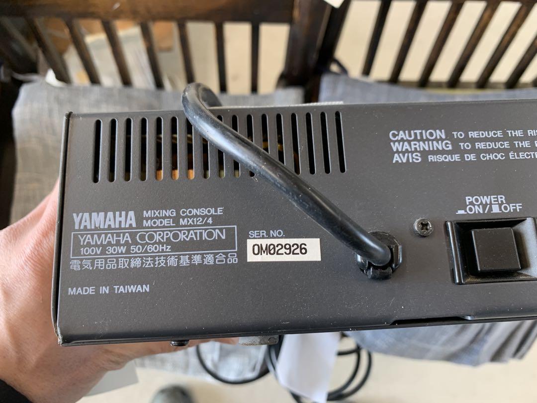 YAMAHA MX12/4 アナログミキサー ヤマハ