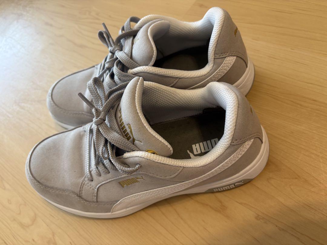 【ギレン】安全靴　PUMA スエード グレー PUMA スエード安全靴 26.5㎝ グレー - メルカリ