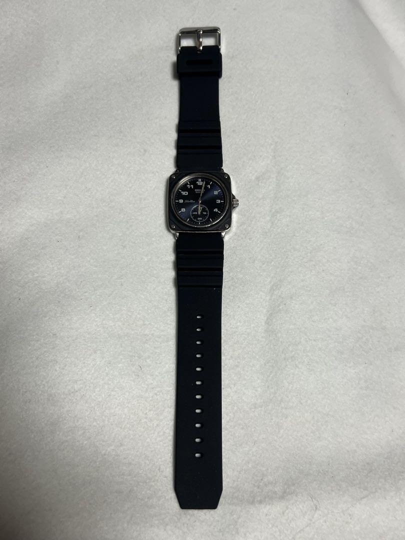 SEIKO シルバーウェーブ スモールセコンド電池/ベルト新品　稼働品