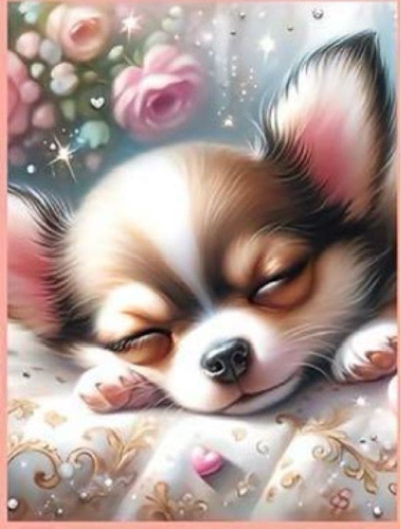 ミニポーチ専用オーダーページ(おやすみわんちゃん)