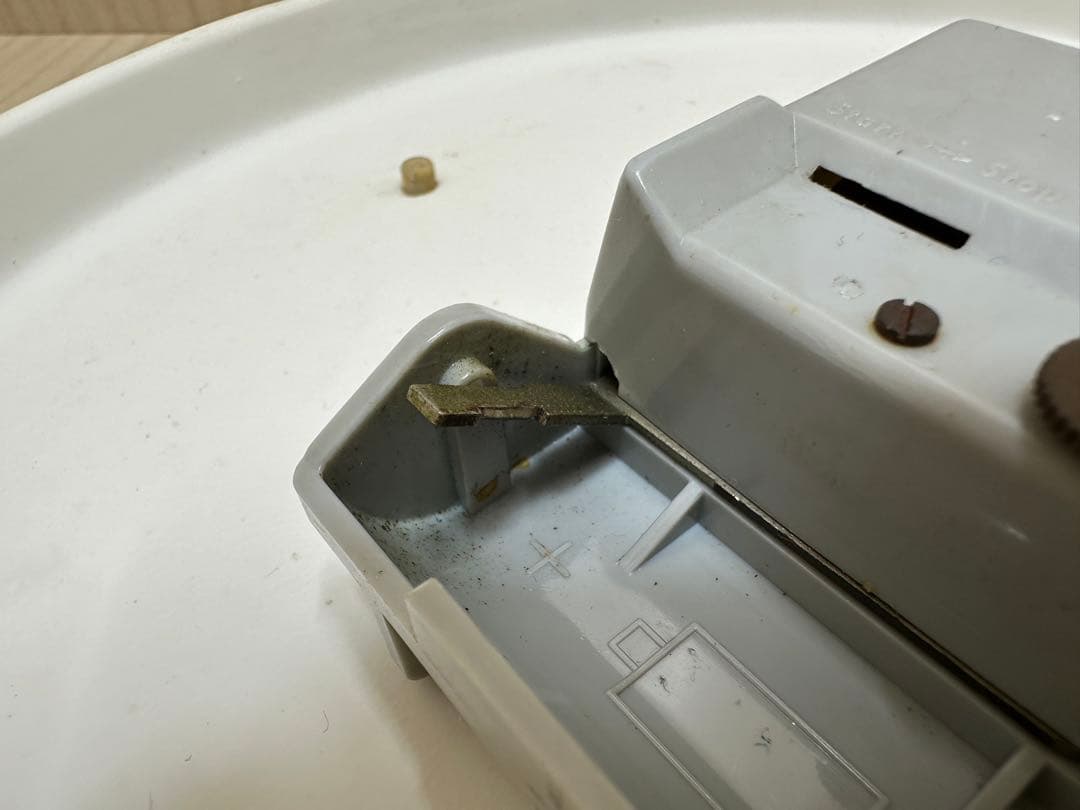 【K-208】【中古】ユンハンス　陶器製　壁掛け時計