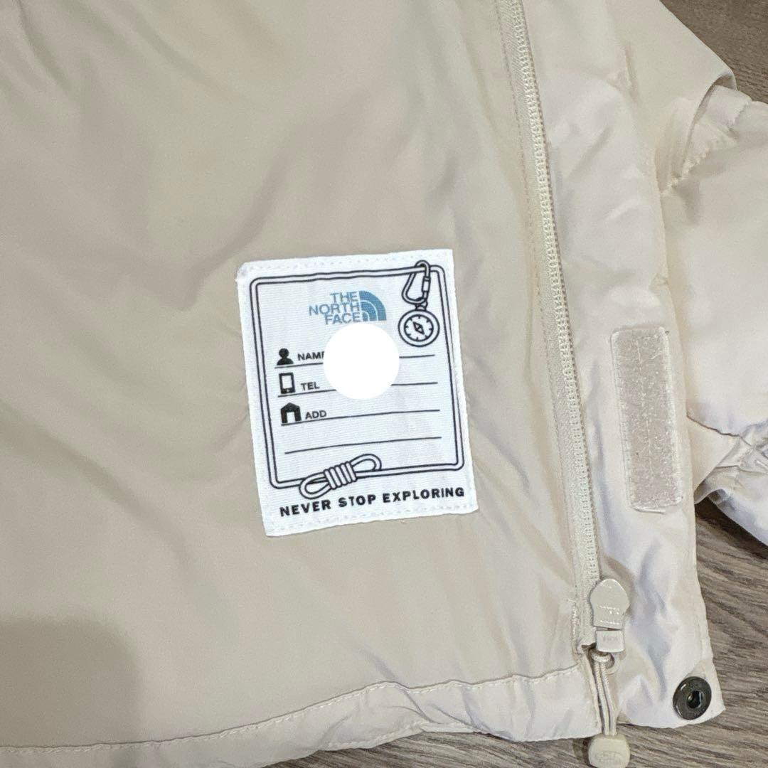 【極美品】ノースフェイス ダウンジャケット 130 ベージュ くすみカラー 極暖 【極美品】ノースフェイス ダウンジャケット 130 ベージュ くすみカラー 極暖
