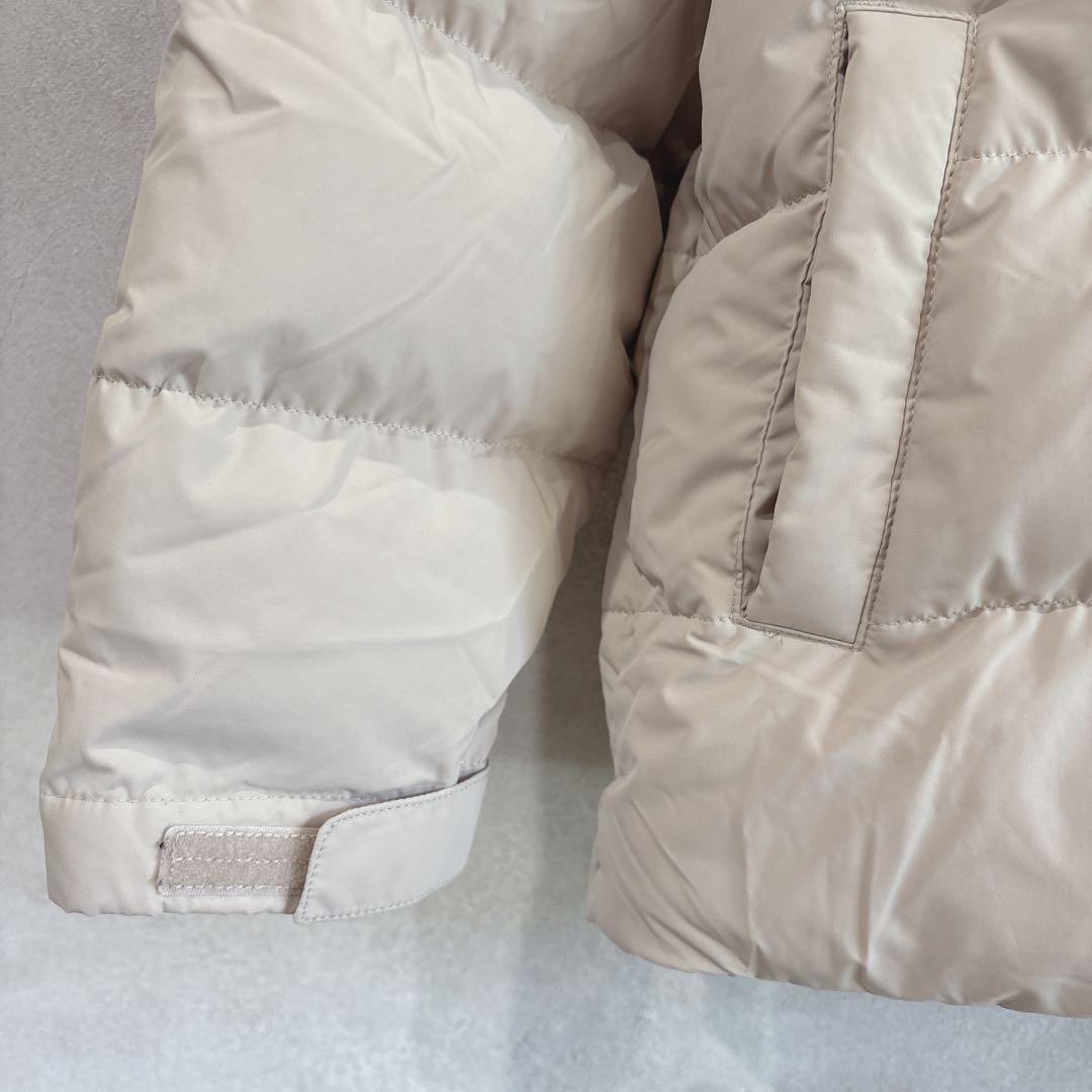 【極美品】ノースフェイス ダウンジャケット 130 ベージュ くすみカラー 極暖 【極美品】ノースフェイス ダウンジャケット 130 ベージュ くすみカラー 極暖