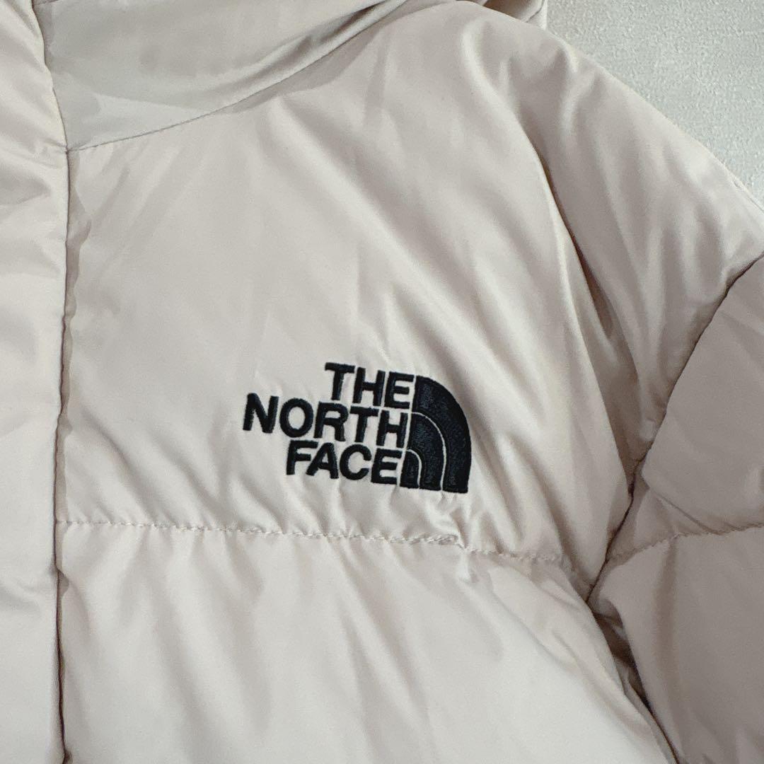 【極美品】ノースフェイス ダウンジャケット 130 ベージュ くすみカラー 極暖 【極美品】ノースフェイス ダウンジャケット 130 ベージュ くすみカラー 極暖