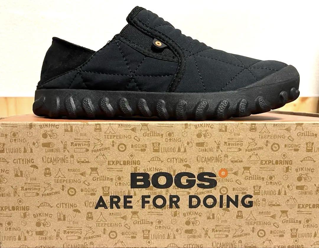 BOGS B-MOC SLIDE ブラック 24.0 スノーシューズ