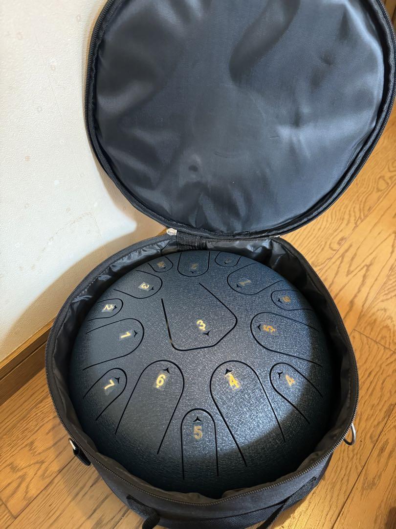タングドラムC調ほぼ新品12インチ15音ハンドパン空霊鼓