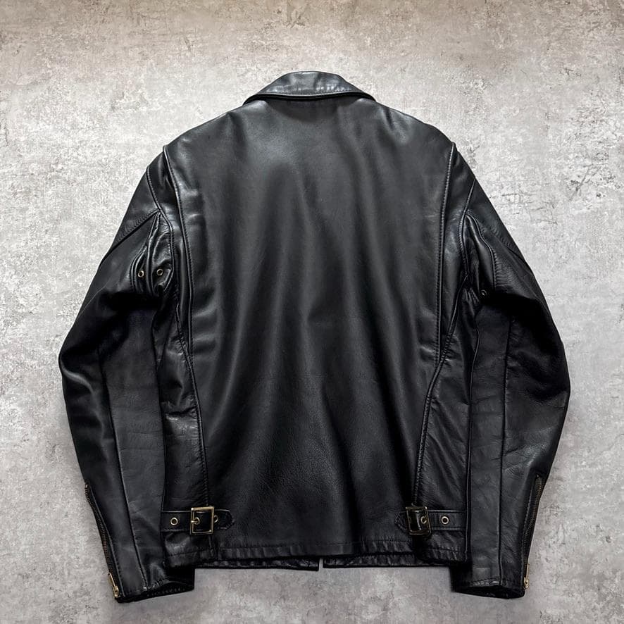 ショット 643 ライナー 襟付 シングルライダース レザージャケット 36 黒 ショット 643 ライナー 襟付 シングルライダース レザージャケット 36 黒