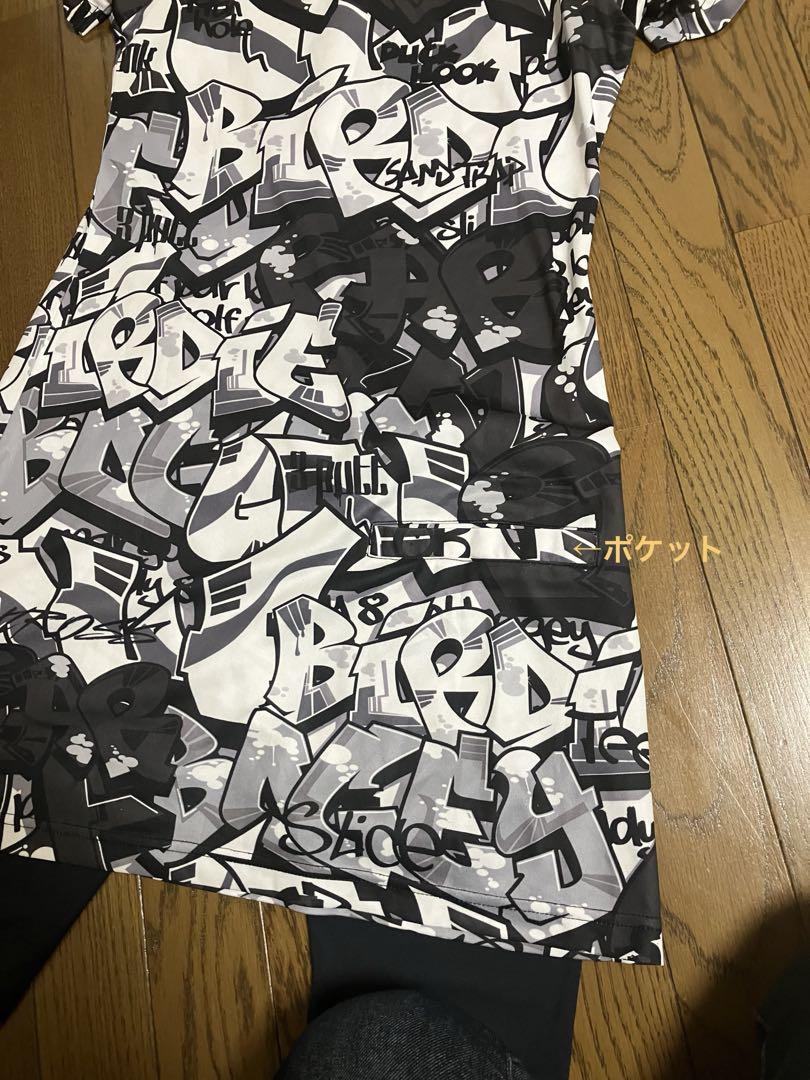 LOUD MOUTH ラウドマウス ゴルフワンピース 総柄 M
