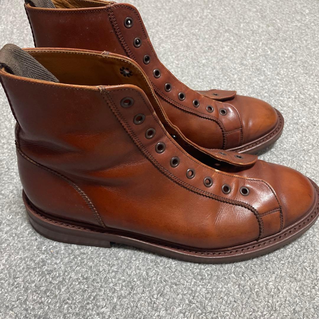 トリッカーズ モンキーブーツ 6259 UK8.5 26.5-27ソール交換済み