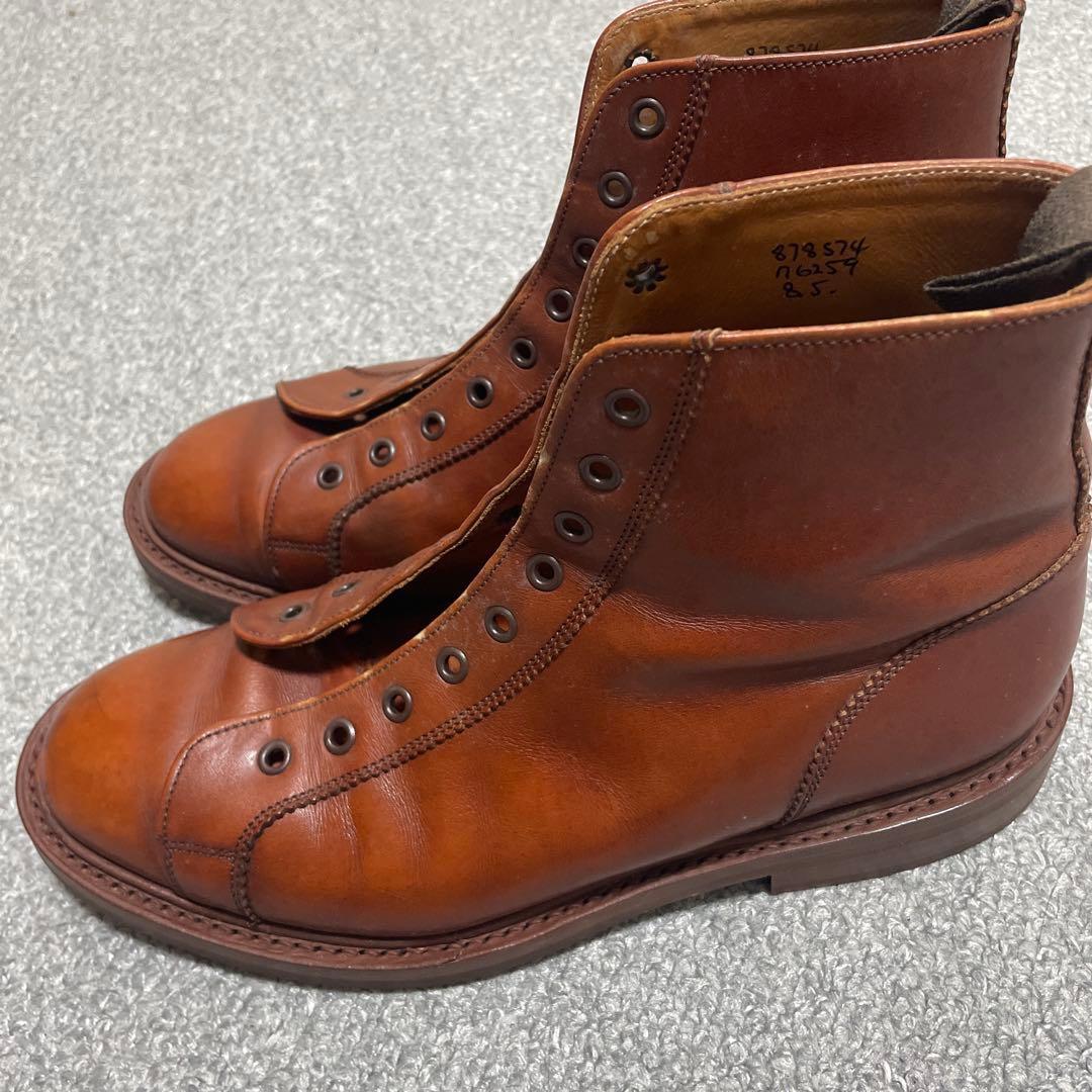 トリッカーズ モンキーブーツ 6259 UK8.5 26.5-27ソール交換済み