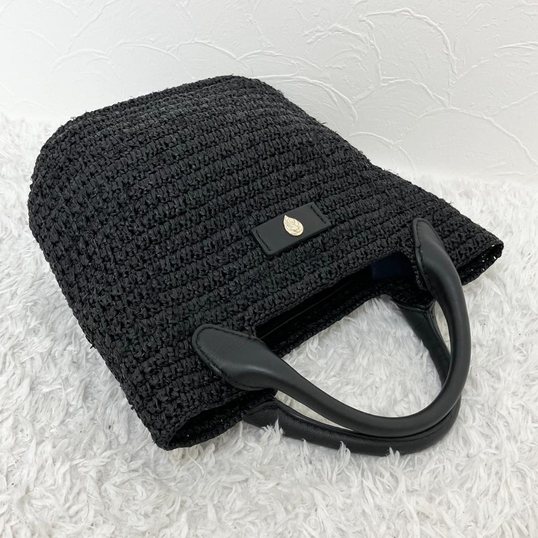 極美品✨ヘレンカミンスキー Cassia S ラフィア かごバッグ 2WAY