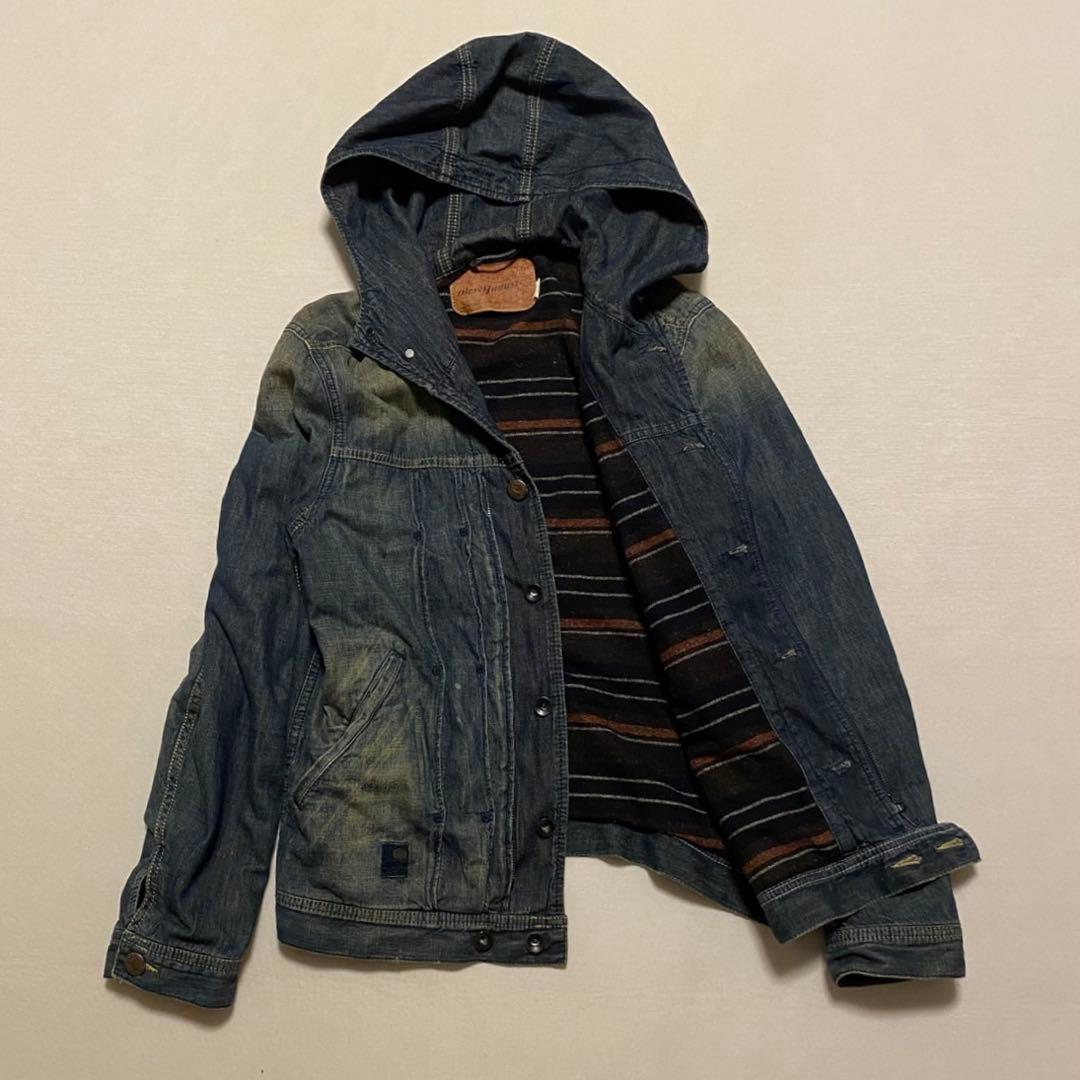 DIESEL hood denim jacketS・DIESEL
