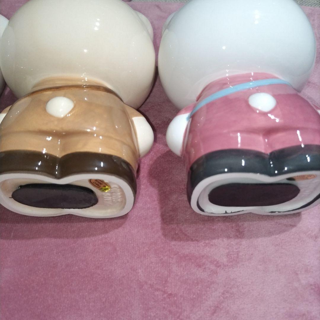 srp様専用ハローキティ 郵便ポストかけるくん貯金箱 陶器 - メルカリ