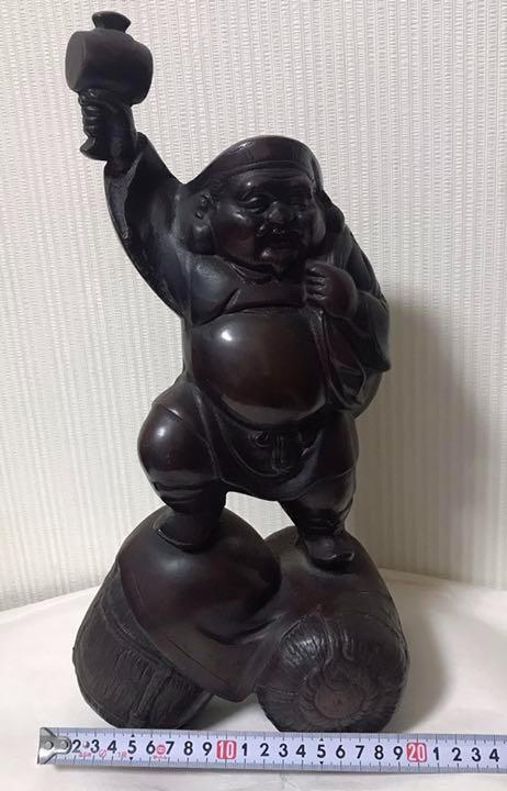 赤字超特価2022 骨董品 七福神 大黒様 アンティーク 置物 縁起物 HdKG2-m83522450522 HOT豊富な
