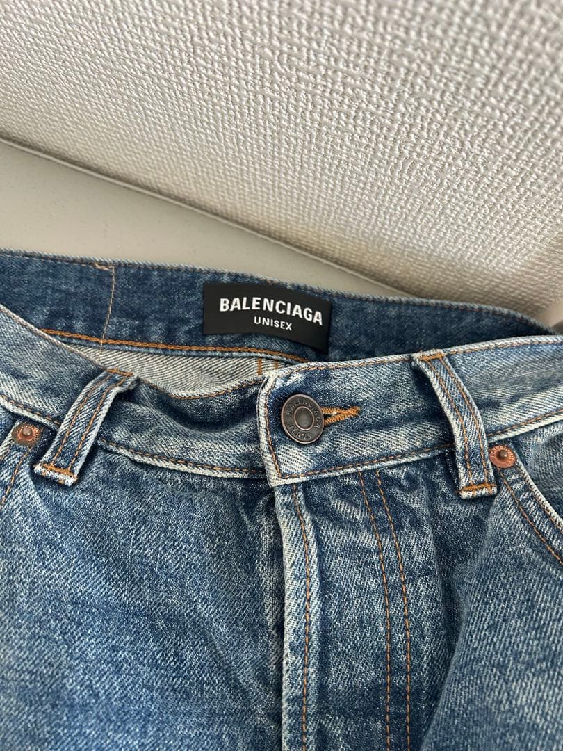 BALENCIAGA ストレートデニム デニムブルー Medium-773763TJW794076_F.jpg?v=1