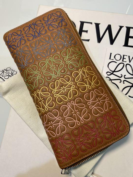 ロエベLOEWE長財布アナグラム総柄希少限定品 ロエベLOEWE長財布アナグラム総柄希少限定品