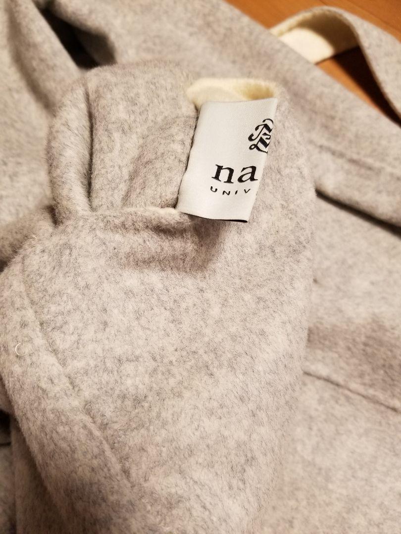 ナノユニバース　コート　リバーコート　38　美品