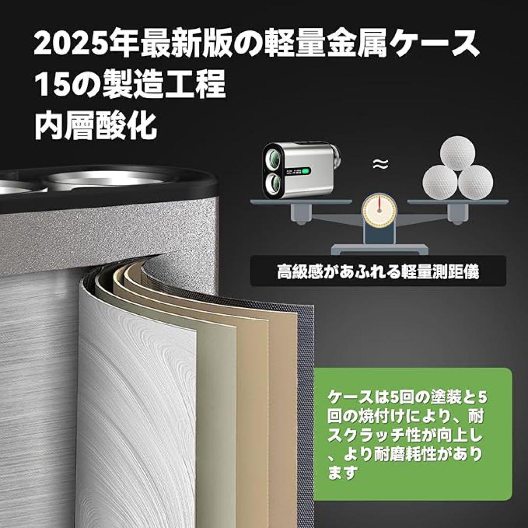 1品限り❤️ゴルフレーザー距離計 Ultra-mini 1000m/1094yd