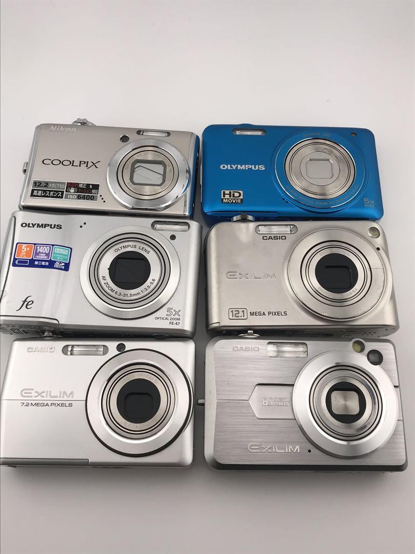 デジタルカメラ 6台セットジャンク