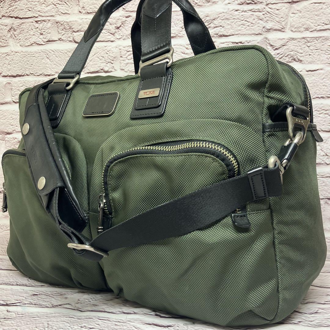【特別送料無料！】 美品 TUMI ビジネス 2way エッセンシャル ブラボー アルファ バッグ