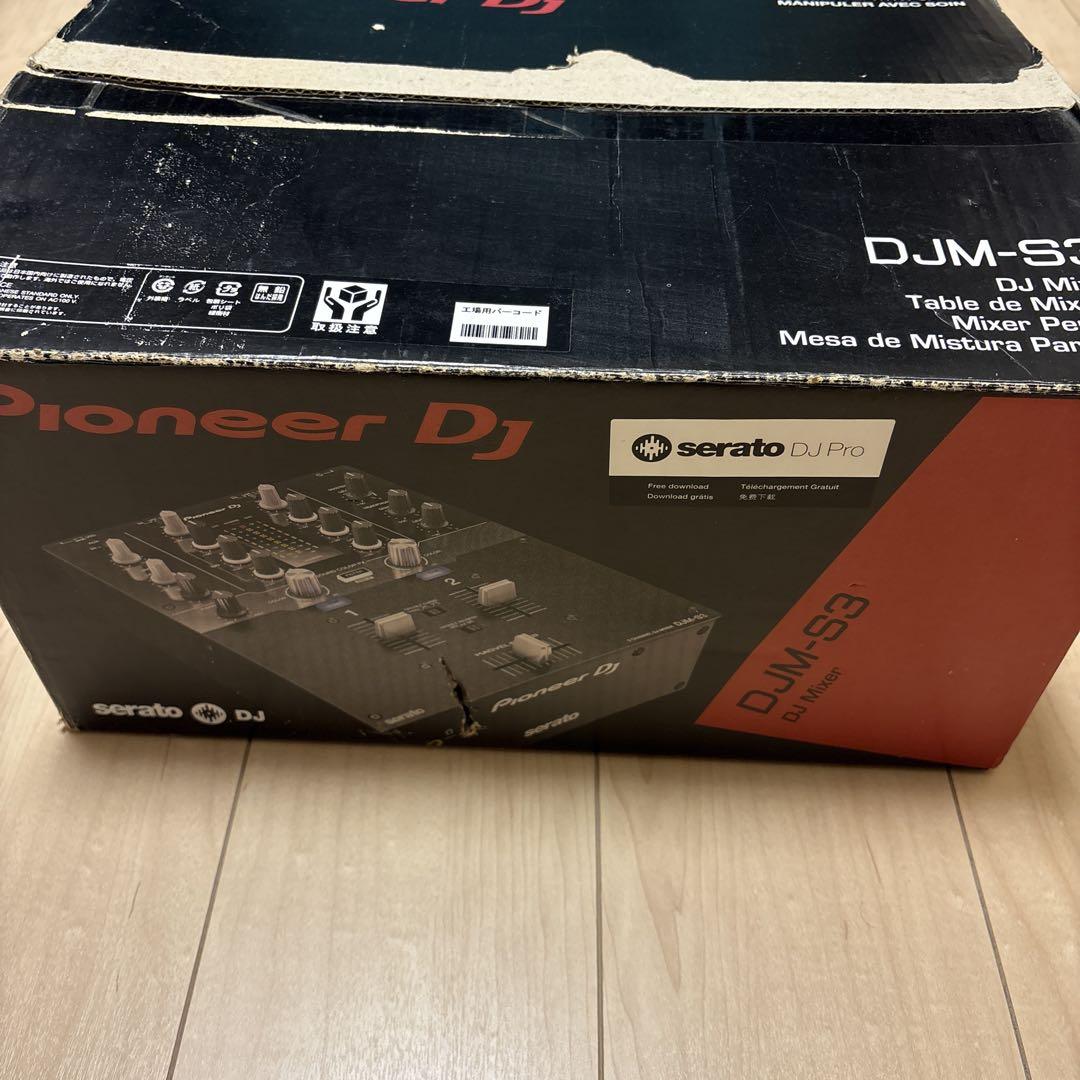 Pioneer DJミキサー DJM-S3 serato