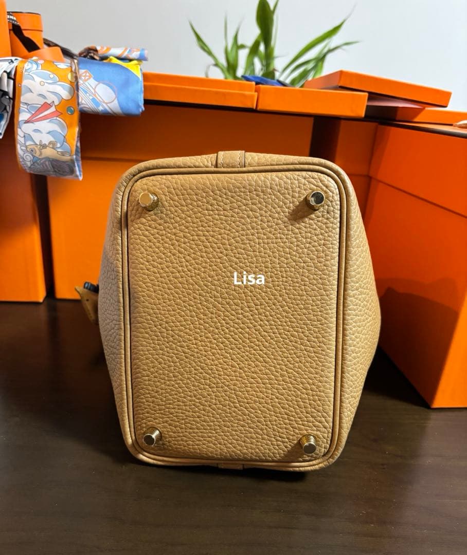 超美品✨エルメス ピコタンロックPM 18ビスキュイ ゴールド 2024年購入 超美品✨エルメス ピコタンロックPM 18ビスキュイ ゴールド 2024年購入