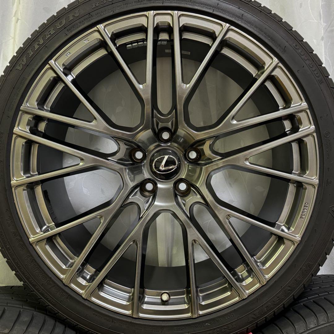 深リム レオンハルトビューゲル 20インチホイール タイヤx4本PCD114.3 画像3