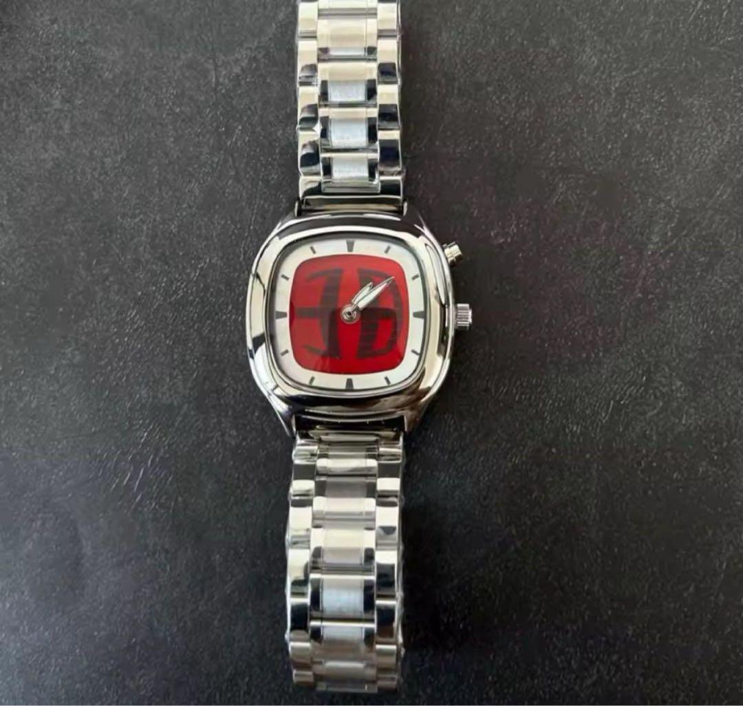 ケルシウムウォッチ　y2k 即購入可能　archivevintage レッド